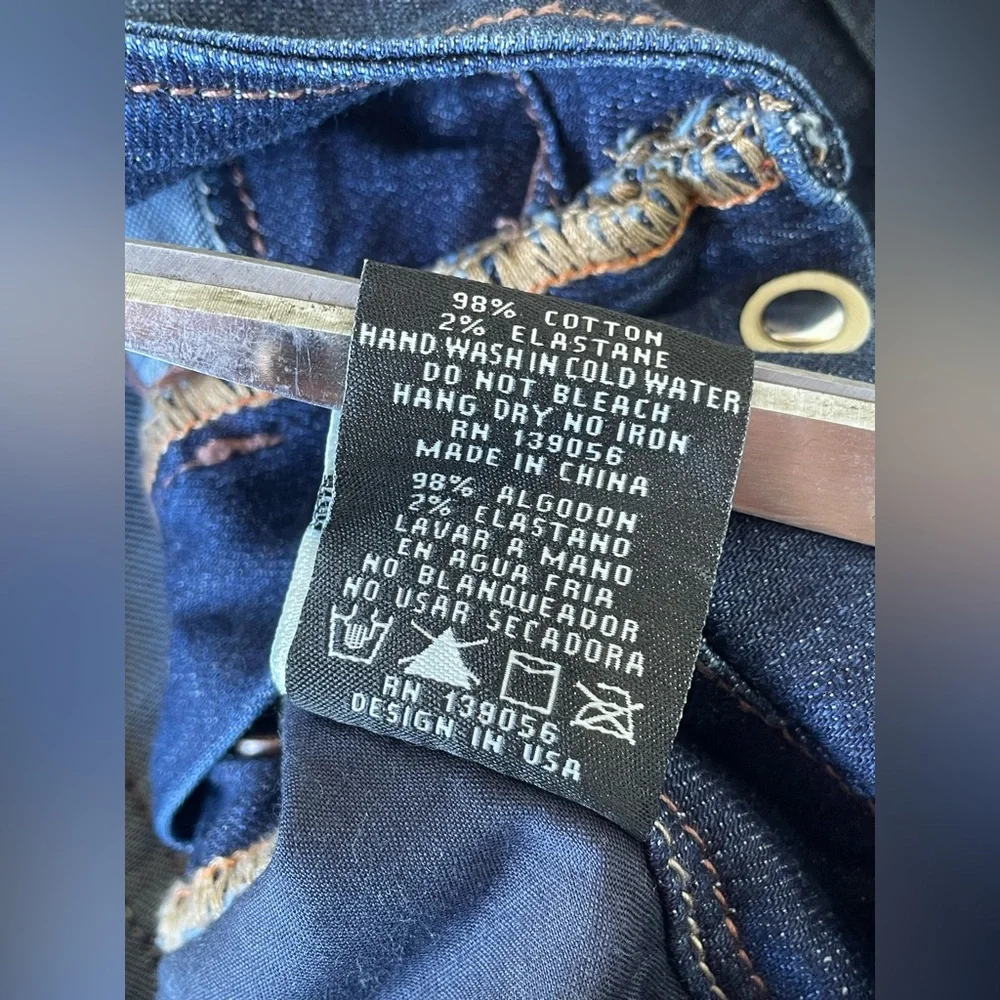 Grace Denim Blue Women's Overalls - Picture 13 of 14